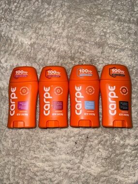 Carpe’s NEW 100Hr Underarm Antiperspirant Deodorant Stick